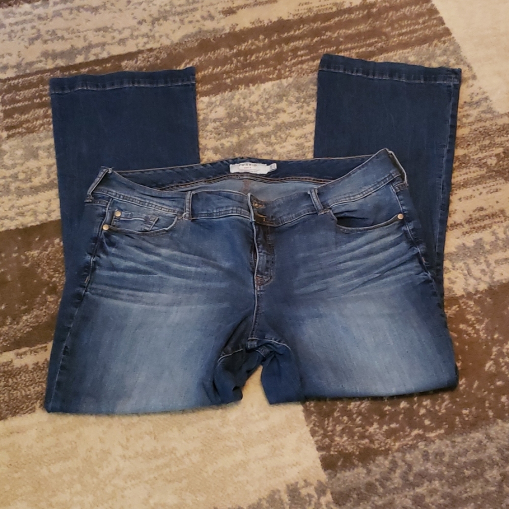 Torrid 22 extra tall boot cut jeans